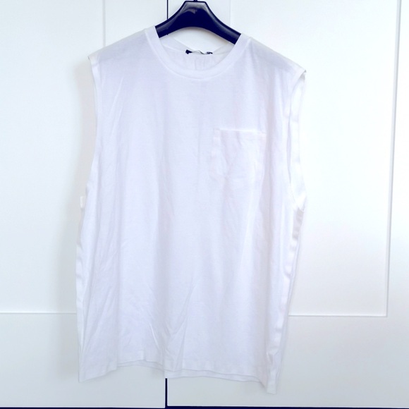 New T by Alexander Wang oversize tank Tshirt Tunic Unisex men women - Picture 1 of 8